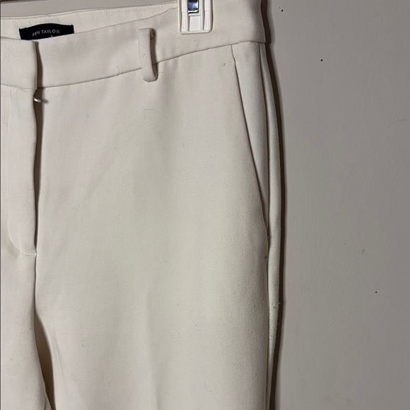 Ann Taylor Cream Women's Pants - Picture 3 of 8